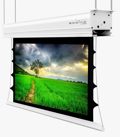 Schermo per proiettori tensionato da incasso Leo Schermo per proiettori tensionato da incasso Leo